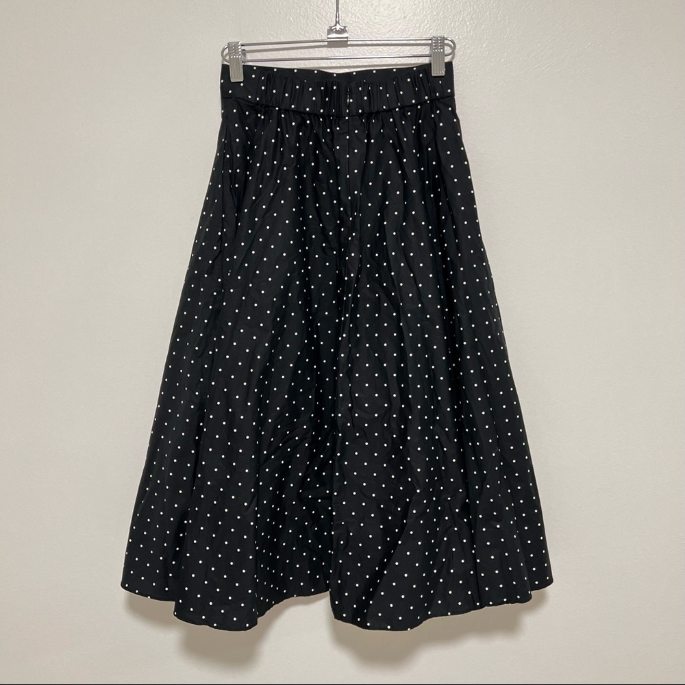 Uniqlo Midi Skirt Polka Dots